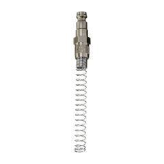 AA11AK6/4 Mini Adaptor to Tube (4mm i/d x 6mm o/d) with Anti-Kink Spring
