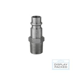 AA7102S XF-Euro Adaptor Male Thread R 1/4 (Display Packed)