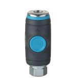 Standard Push Button Safety Coupling, Female Thread Rp 3/8